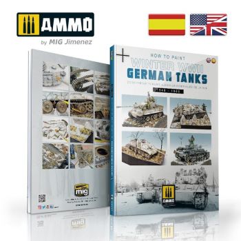 Ammo Mig Jimenez - BOOK HOW TO PAINT WINTER WWII GERMAN TANKS ENG. (3/23) *
