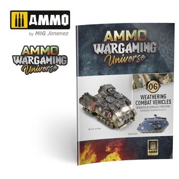 Ammo Mig Jimenez - BOOK AMMO WARGAMING #06 WEATHERING COMBAT ENG.