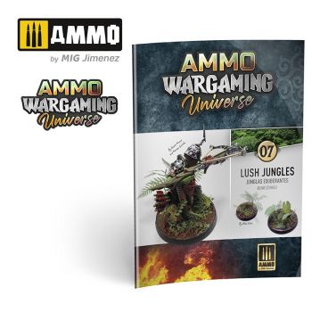 Ammo Mig Jimenez - BOOK AMMO WARGAMING #07 LUSH JUNGLES ENG.
