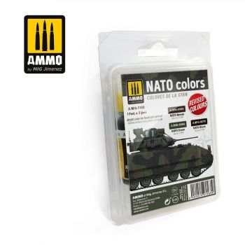 Mig - Nato Colors Set 3 Jars 17 Ml (9/22) * - Mig7188