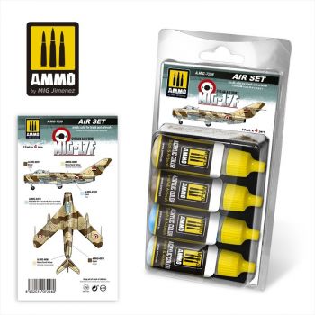 Ammo Mig Jimenez - MIG-17F SYRIAN AIR FORCE SET 4 JARS 17 ML