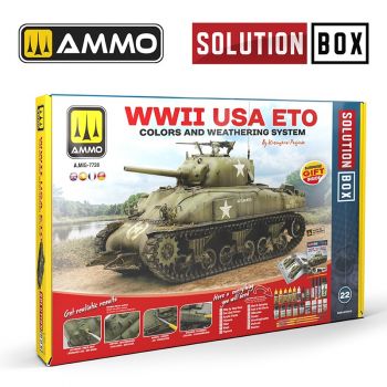 Ammo Mig Jimenez - SOLUTION BOX #20 WWII USA ETO VEHICLES