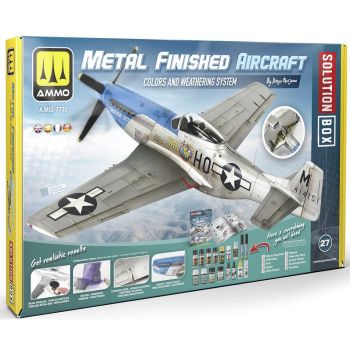 Ammo Mig Jimenez - SOLUTION BOX #27 METAL FINISHED AIRCRAFT