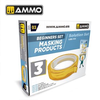 Ammo Mig Jimenez - BEGINNERS SET - MASKING PRODUCTS (11/24) *