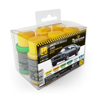 Ammo Mig Jimenez - COBRA MOTOR AMERICAN MUSCLE CARS SET  (03/25) *