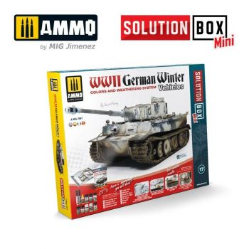 Mig - Solution Box Mini Wwii German Winter Vehicles (3/22) *mig7901