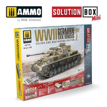 Ammo Mig Jiminez - SOLUTION BOX MINI WWII GERMAN DAK VEHICLES (9/22) *