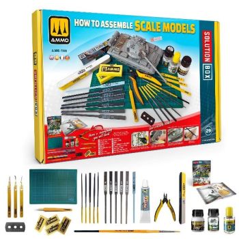Ammo Mig Jimenez - SOLUTION BOX 29 - BEGINNERS: HOW TO ASSEMBLE SCALE MODELS