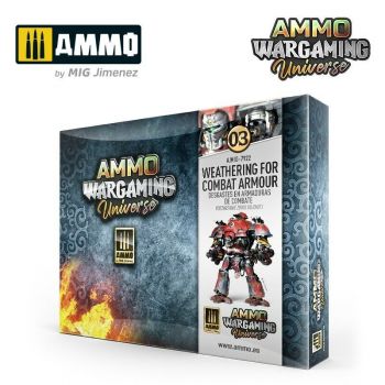 Ammo Mig Jiminez - AMMO WARGAMING UNIVERSE #03 - WEATHERING COMBAT ARMOUR