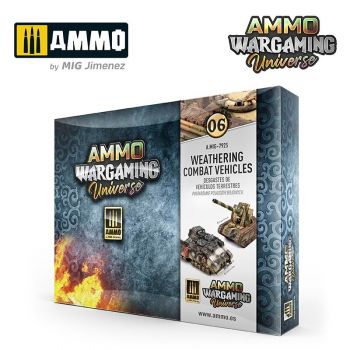 Ammo Mig Jiminez - AMMO WARGAMING UNIVERSE #06 - WEATHERING COMBAT VEHICLES