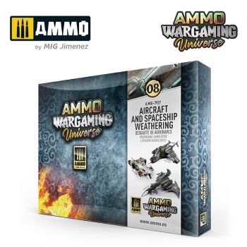 Ammo Mig Jimenez - AMMO WARGAMING UNIVERSE #08 - AIRCRAFT/SPACESHIP WEATHERING