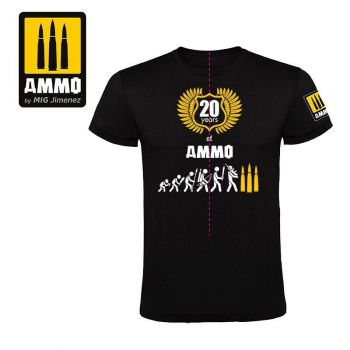 Mig - Ammo 20 Years Of Weathering T-shirt Xxlmig8075xxl