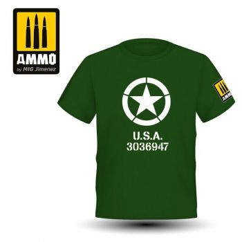 Mig - Ammo Star U.s.a 3036947 T-shirt Xxxlmig8077xxxl