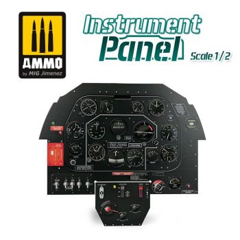Mig - 1/2 Instrument Panel - N. American P-51b Mustang (12/21) *mig8289
