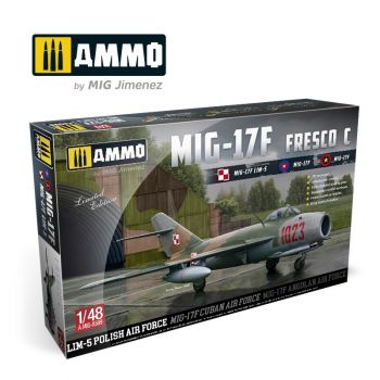 Ammo Mig Jimenez - 1/48 MIG-17F LIM-5 POLAND-CUBA-ANGOLA (4/24) *