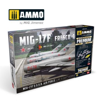 Ammo Mig Jimenez - 1/48 MIG-17F FRESCO C USSR AIR FORCE PREMIUM EDIT. (9/23) *