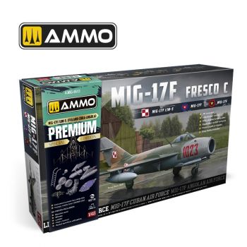 Ammo Mig Jimenez - 1/48 MIG-17F LIM-5 POLAND-CUBA-ANGOLA PREMIUM EDIT. (4/24) *