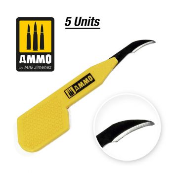 Ammo Mig Jimenez - SCALPELS PRECISION BLADE RIPPER 5 PCS.