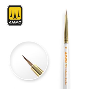 Ammo Mig Jimenez - AMMO MIG COLLECTION BRUSHES CONICAL Ø0 (4/24) *