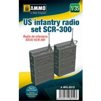 Mig - 1/35 Us Infantry Radio Set Scr-300 (4/22) *mig8919