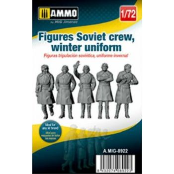 Mig - 1/72 Figures Soviet Crew Winter Uniform (4/22) *mig8922