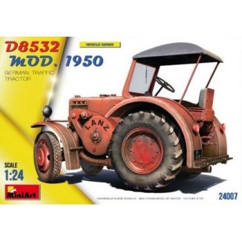 Miniart - 1/24 German Traffic Tractor D8532 Mod. 1950 (?/22) *min24007