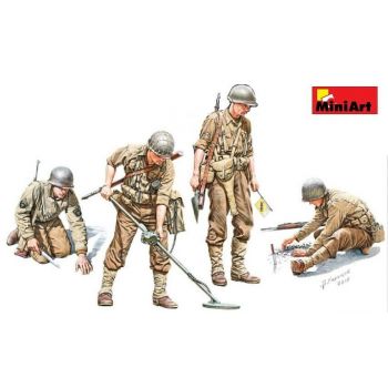 Miniart - 1/35 U.s. Mine Detectors Wwii (?/22) *min35251