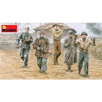 Miniart - 1/35 Battle Of The Bulge Ardennes 1944 S.e. Wwii (?/22) *min35373