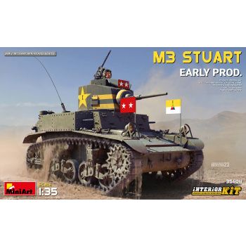 MiniArt - 1/35 M3 STUART EARLY PROD. INTERIOR KIT