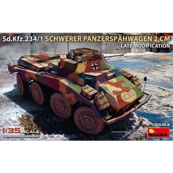 MiniArt - 1/35 SD.KFZ.234/1 SCHW. PNZRSPHWGN LATE MOD (03/25) *