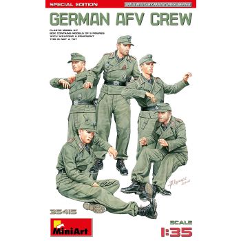MiniArt - 1/35 GERMAN AFV CREW WWII (9/24) *