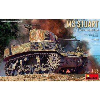MiniArt - 1/35 M3 STUART LIGHT TANK. LATE PROD.