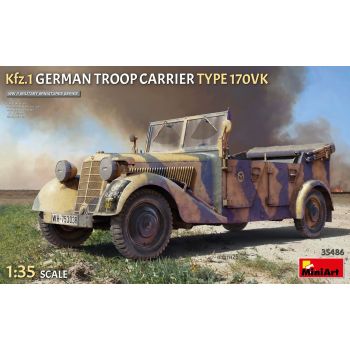 MiniArt - 1/35 KFZ.1 GERMAN TROOP CARRIER TYPE 170VK