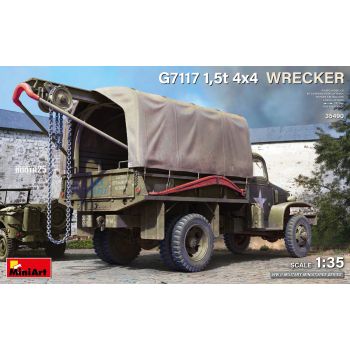 MiniArt - 1/35 G7117 1,5T 4X4  WRECKER (05/25)