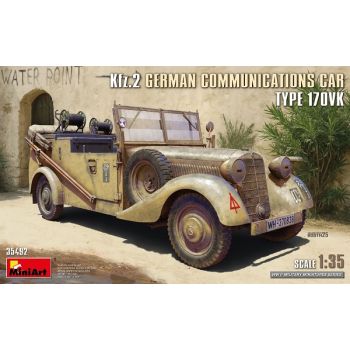MiniArt - 1/35 KFZ.2 GERMAN COMMUNICATIONS CAR TYPE 170VK