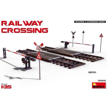 MiniArt - 1/35 RAILWAY CROSSING  (04/25) *