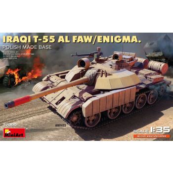MiniArt - 1/35 IRAQI T-55 AL FAW/ENIGMA. POLISH MADE BASE