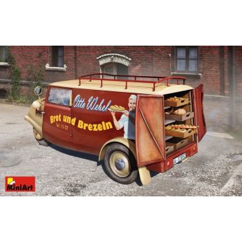 MiniArt - 1/35 TEMPO A400 LIEFERWAGEN BAKERY VAN (?/24) *