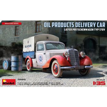 MiniArt - 1/35 LIEFER PRITSCHENWAGEN T.170V OIL DELIVERY CAR (2/24) *