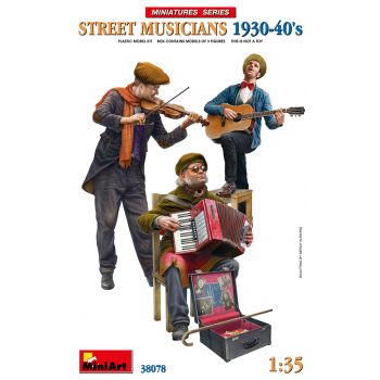 MiniArt - 1/35 STREET MUSICIANS 1930-40'S