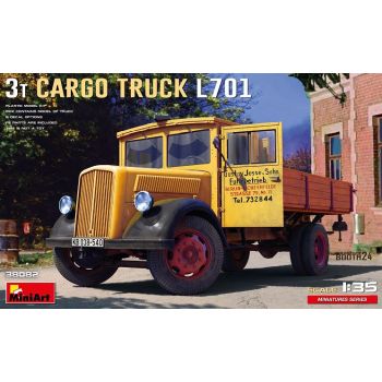 MiniArt - 1/35 3T CARGO TRUCK L701 (03/25) *