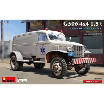 MiniArt - 1/35 G506 4X4 1,5T PANEL DELVERY TRUCK (2/24) *