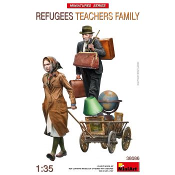 MiniArt - 1/35 REFUGEES TEACHERS FAMILY (2/24) *