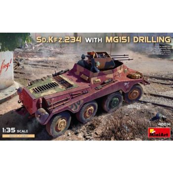 MiniArt - 1/35 SD.KFZ.234 WITH MG151 DRILLING (01/25) *