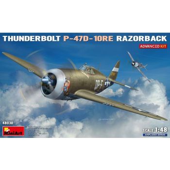 MiniArt - 1/48 THUNDERBOLT P-47D-10RE RAZORBACK. ADVANCED KIT