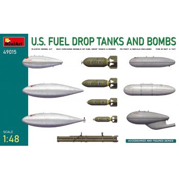 MiniArt - 1/48 U.S. FUEL DROP TANKS AND BOMBS (2/24) *