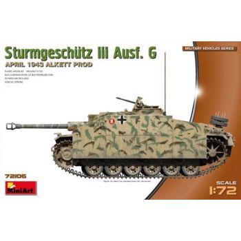 MiniArt - 1/72 STUG III AUSF. G APRIL 1943 ALKETT PROD. (?/24) *