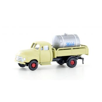 Minis - 1/160 OPEL BLITZ PRITISCHE/TANK MILCH