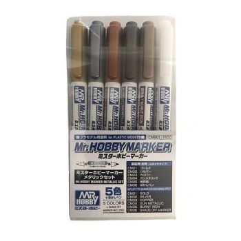 Mr. Hobby - MR. HOBBY MARKER METALLIC SET CMS-01