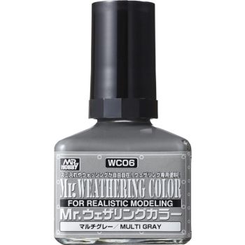Mr. Hobby - WEATHERING COLOR MULTI GRAY (40ML) (?/25) *